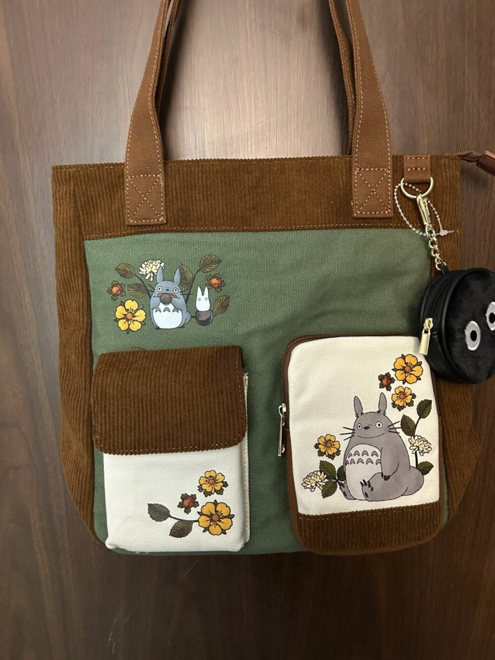 Studio Ghibli® My Neighbor Totoro Floral Tote Bag NWT